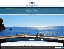 Tablet Screenshot of madeiraregencyclub.com